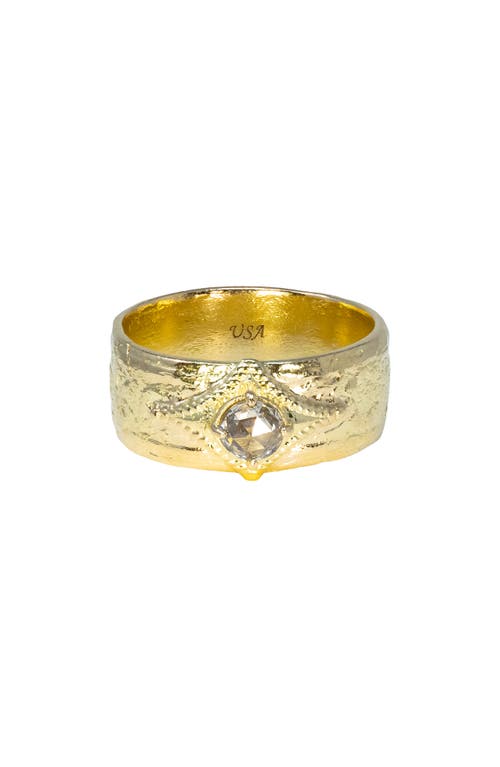 Armenta Gold Artifact Ring In Gold