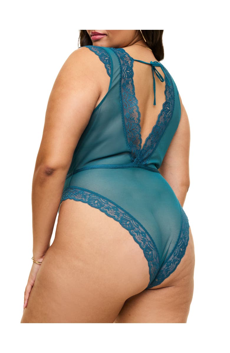 Adore Me Amanda Unlined Bodysuit Lingerie, Alternate, color, 