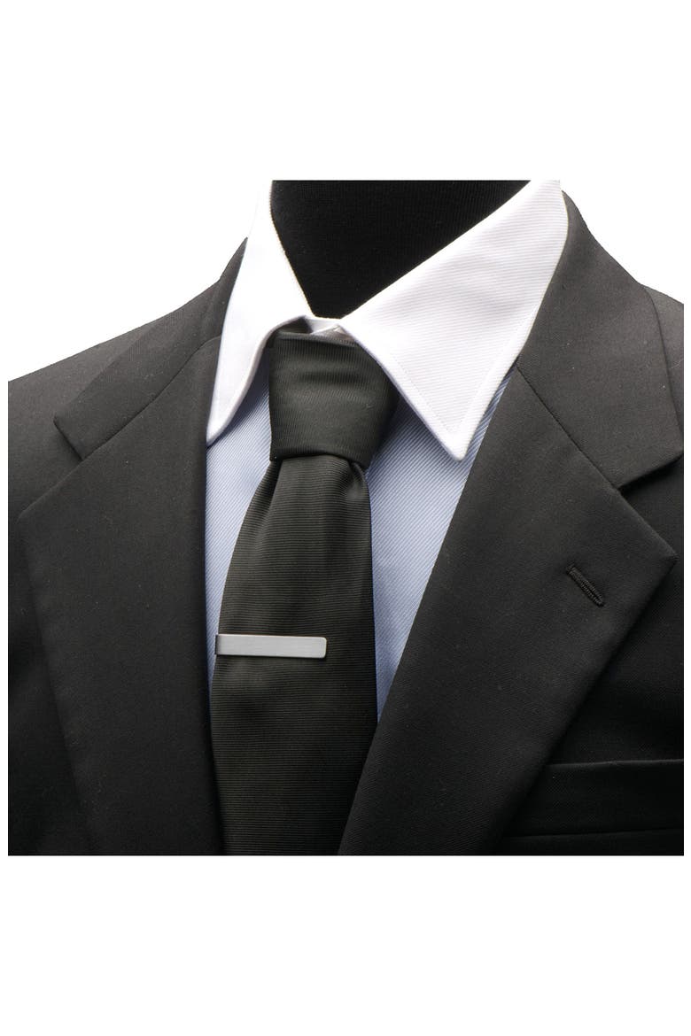 I Love You Tie Bar, Alternate, color, SILVER