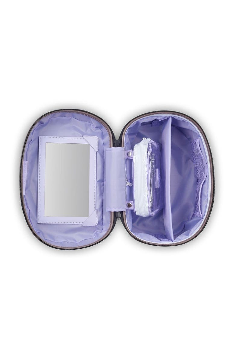 Florence by Mills X Delsey Paris Glow Getter Beauty Case, Alternate, color, Chestnut