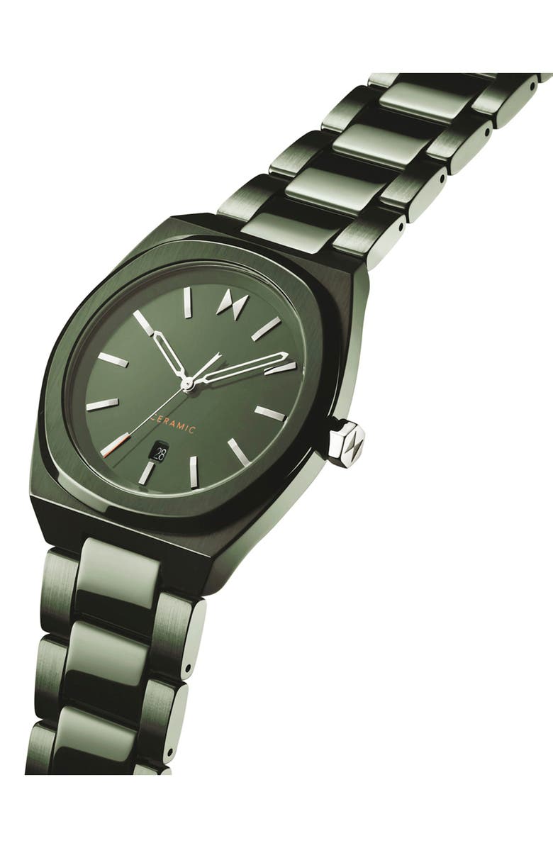 MVMT Odyssey II Ceramic Bracelet Watch, 40mm, Alternate, color,