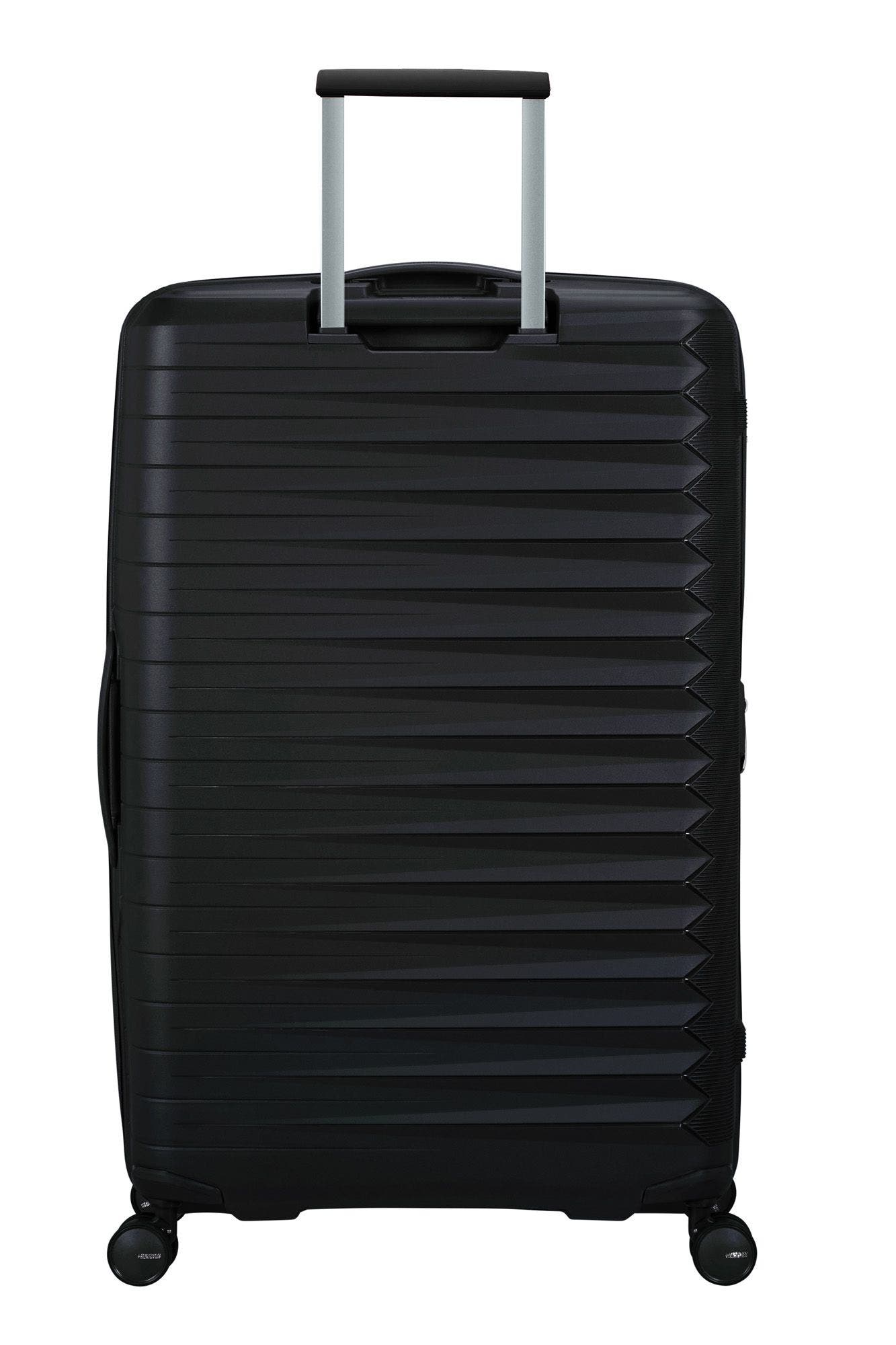 AMERICAN TOURISTER Fastfoward Expandable Hardside 30" Checked Spinner, Alternate, color, Flash Black