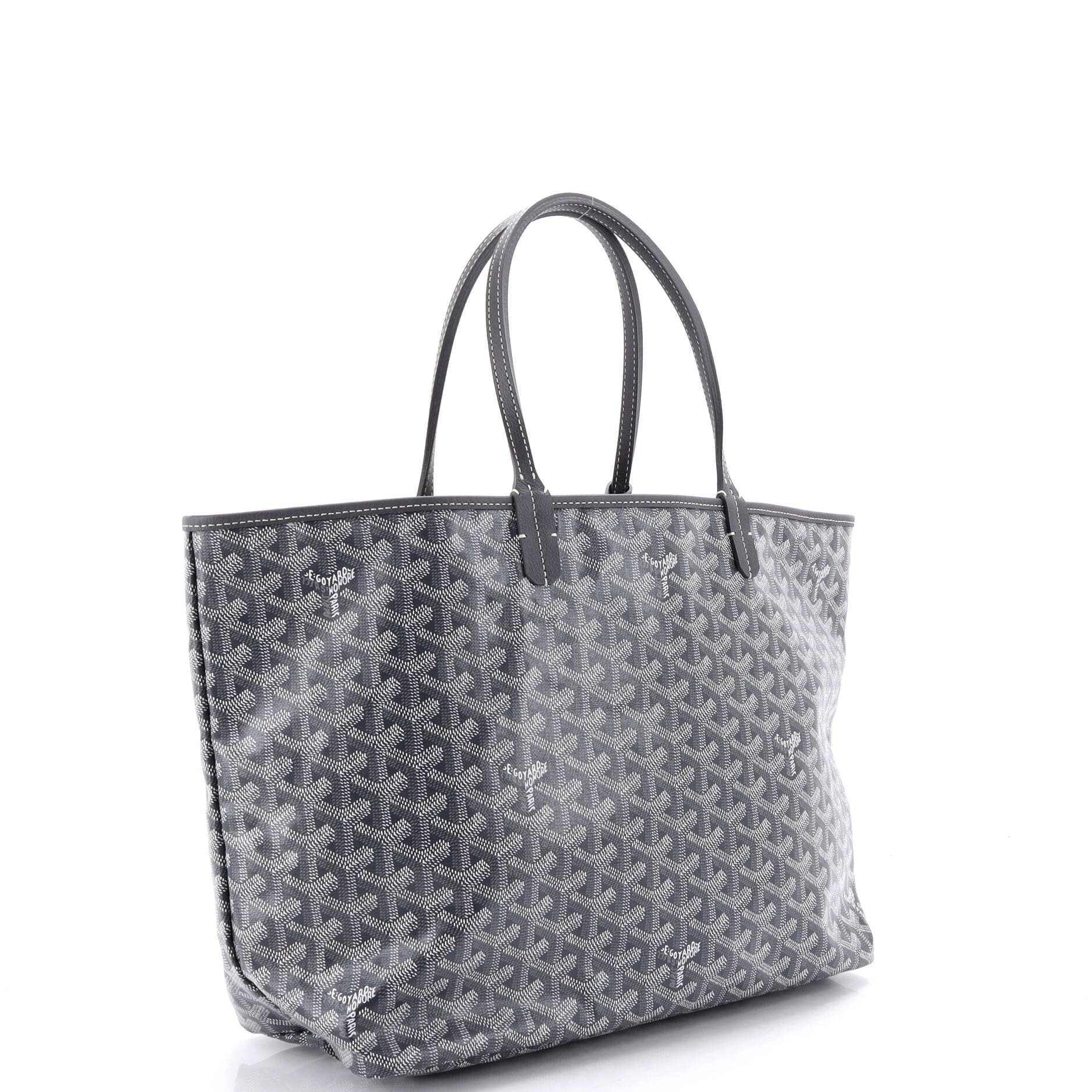 Pre-Owned Goyard Saint Louis Tote Coated Canvas PM, Alternate, color, 