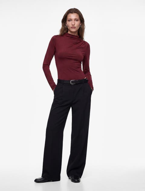 Long Sleeve High Neck Bodysuit