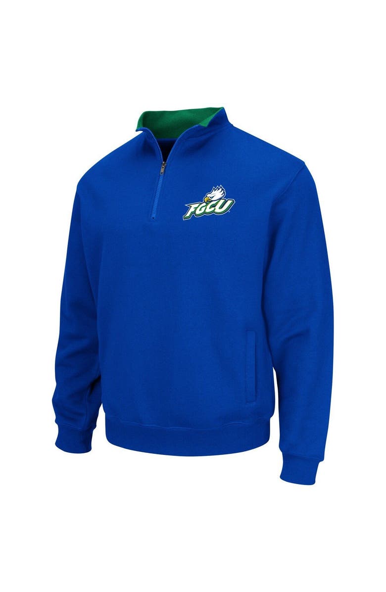 COLOSSEUM Men's Colosseum Blue Florida Gulf Coast Eagles Tortugas Quarter-Zip Sweatshirt, Alternate, color, Blue