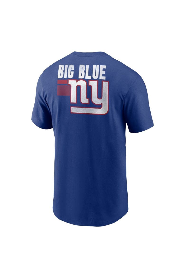 Men's Nike Royal New York Giants Blitz Essential T-Shirt, Alternate, color, Royal