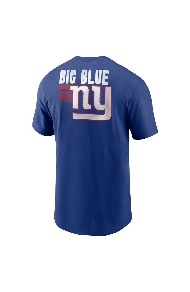 Nike Men's Nike Royal New York Giants Blitz Essential T-Shirt, Alternate, color, Royal