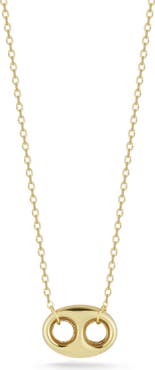 Ember Fine Jewelry 14K Gold Link Pendant Necklace