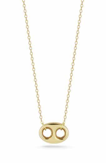 Ember Fine Jewelry 14K Gold Link Pendant Necklace