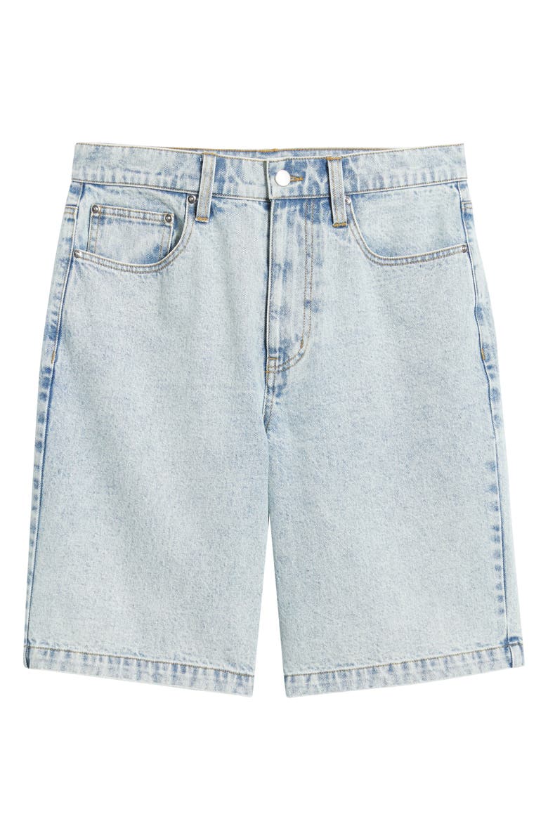 BP. Baggy Denim Shorts, Alternate, color, Indigo Light