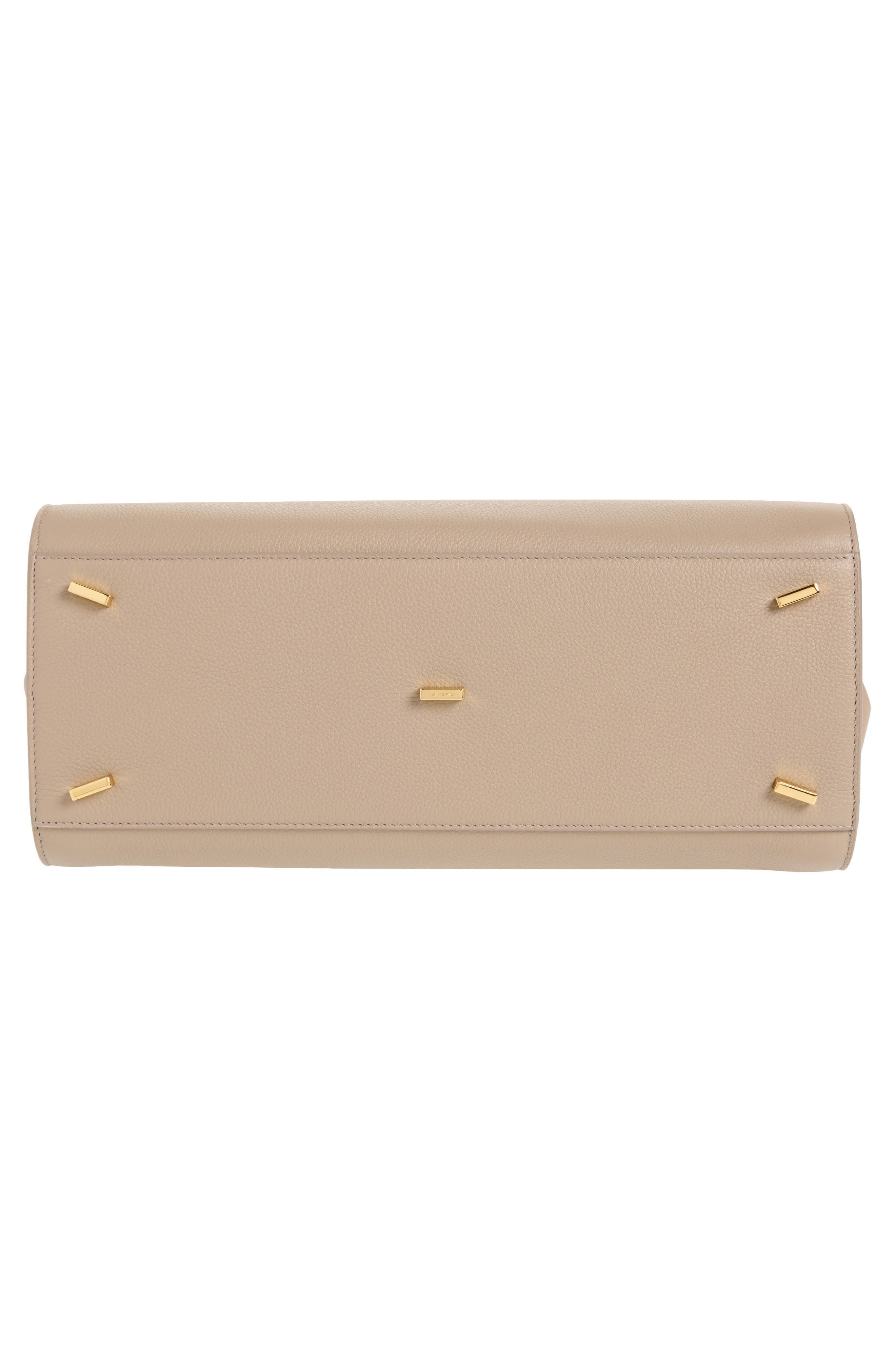 FERRAGAMO Small The Studio Soft Leather Top Handle Bag, Alternate, color, Warm Taupe