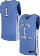 Jordan Brand Youth Jordan Brand Carolina Blue North Carolina Tar Heels Replica Basketball Jersey