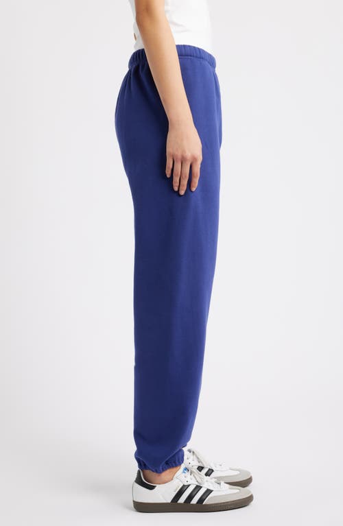 The Mayfair Group Smile Cotton Blend Sweatpants In Blue