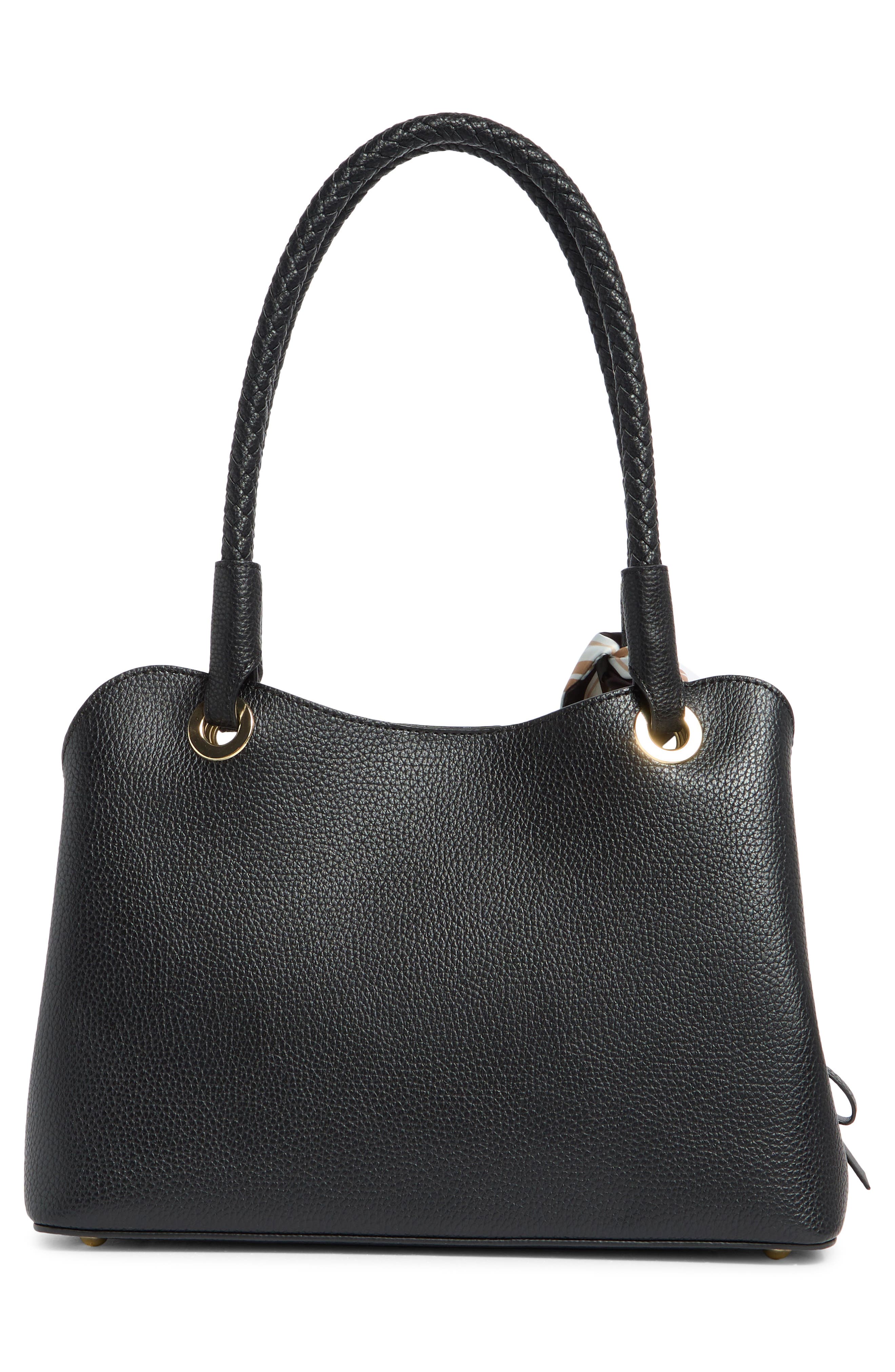 Nanette Lepore Sybil Braided Handle Shoulder Bag, Alternate, color, 