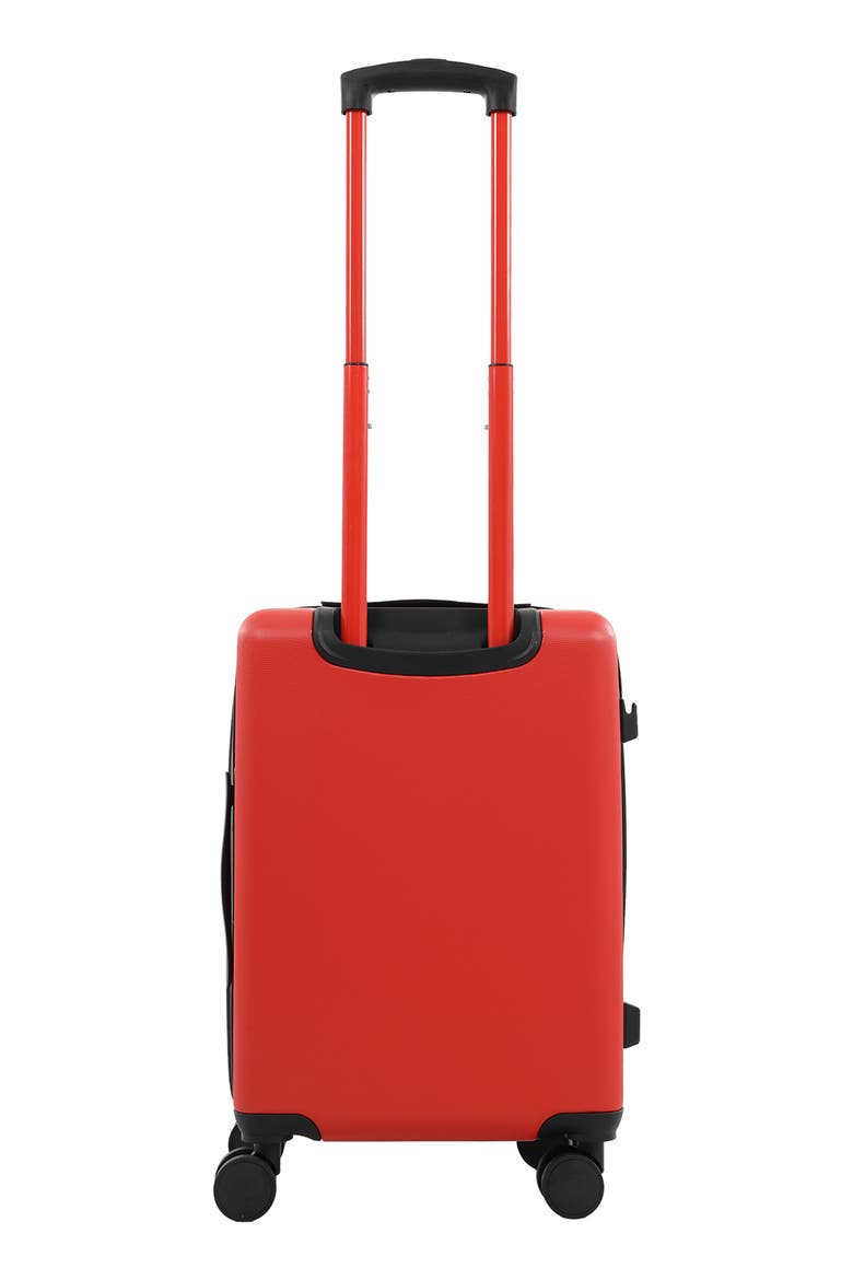 21-Inch Hardside Spinner Carry-On Suitcase, Alternate, color, RED