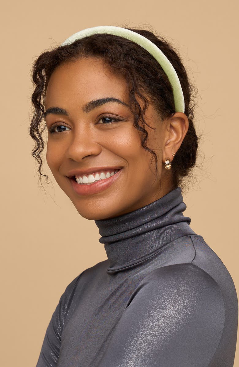 Kitsch 3-Pack Assorted Velvet Headbands, Alternate, color, Multi Pink