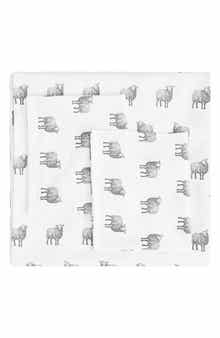 MELANGE HOME Sheep 400 Thread Count Cotton Duvet Set