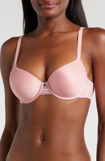 Chantelle Lingerie C Jolie Comfort Convertible T-shirt Bra In Rose Tutu-3p