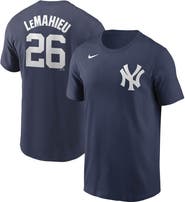 Nike Men's Nike DJ LeMahieu Navy New York Yankees Name & Number T-Shirt