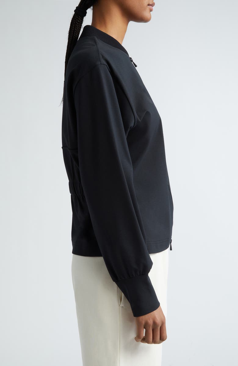 Moncler Punto Milano Zip Cardigan, Alternate, color,