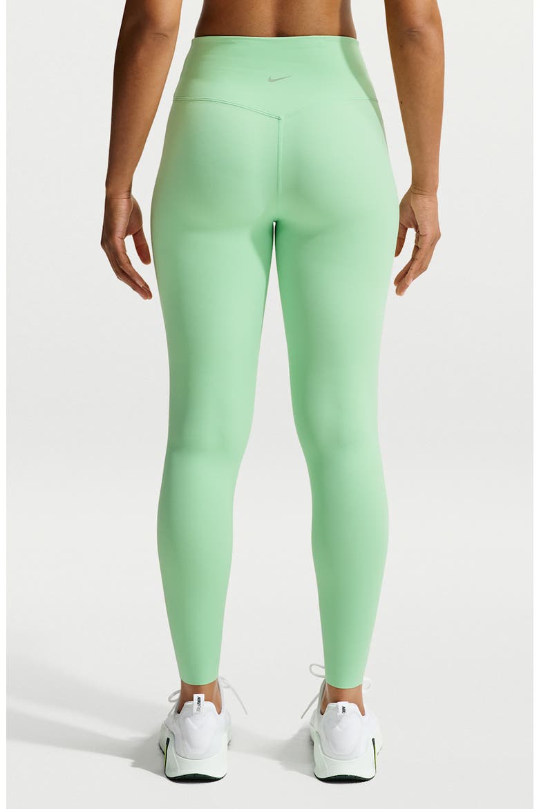Zenvy Dri-FIT High Waist 7/8 Leggings, Alternate, color, CUCUMBER CALM/ COOL GREY