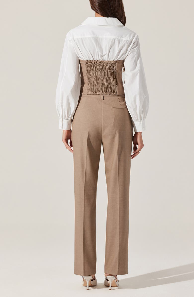 ASTR the Label Brooks Mixed Media Top, Alternate, color,