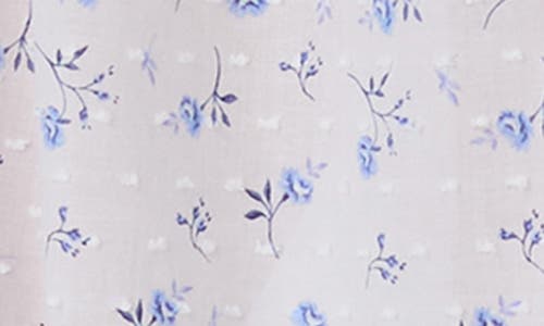 EILEEN WEST EILEEN WEST LACE TRIM SWISS DOT NIGHTGOWN