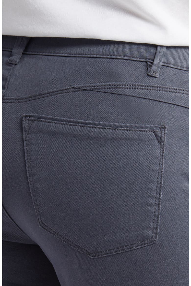 Logan 'Ab'Solution High Waist Ankle Slim Straight Leg Pants, Alternate, color, SHDW SHADO