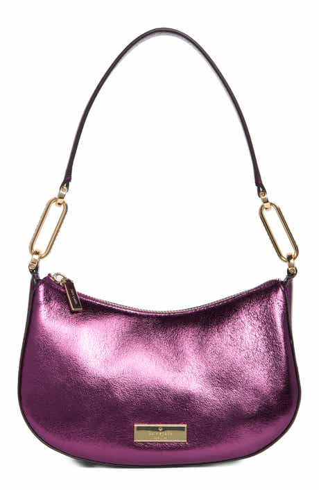 nina metallic shoulder bag