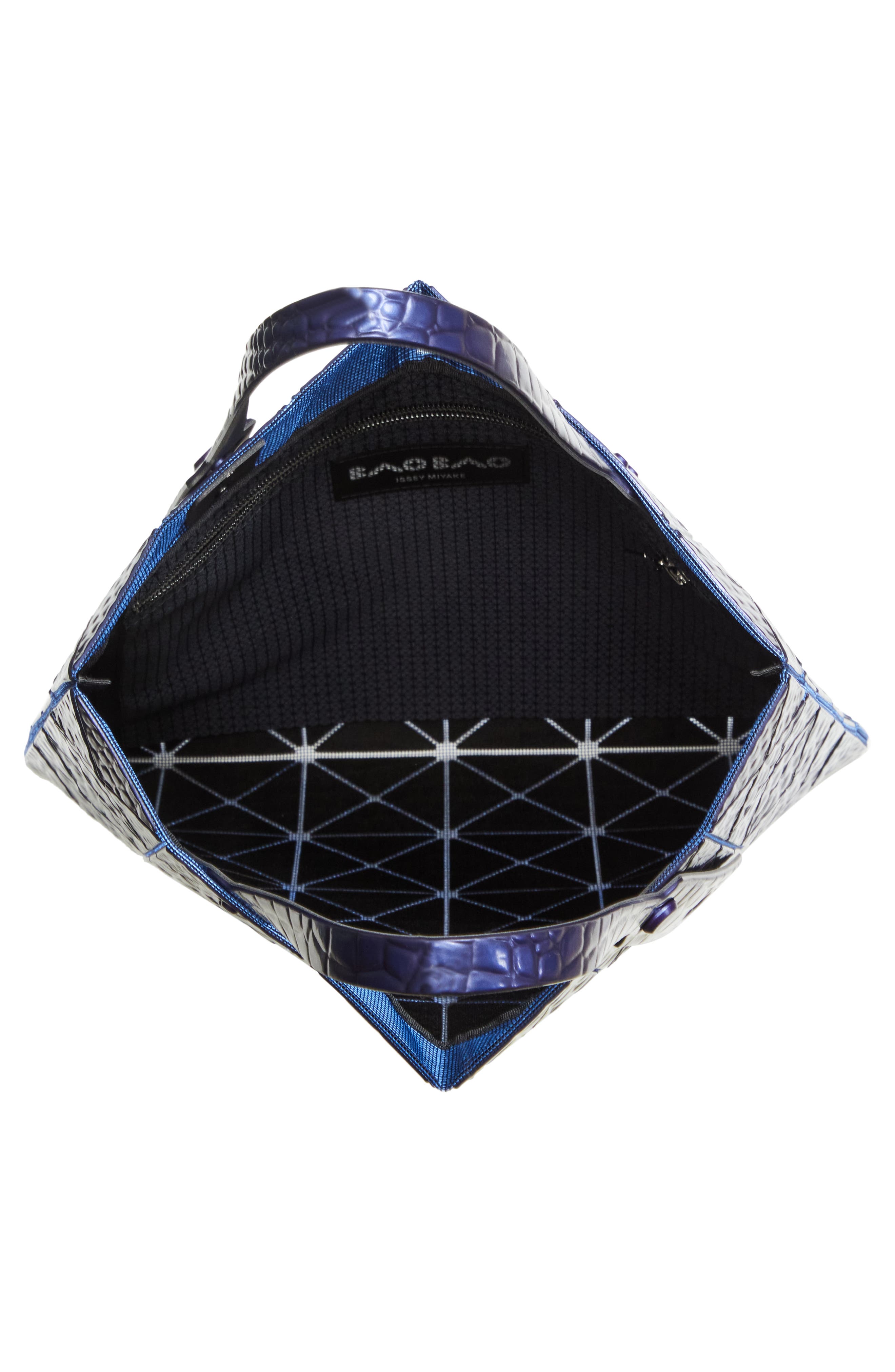 Bao Bao Issey Miyake Meta Kaiju Metallic Tote, Alternate, color, Blue