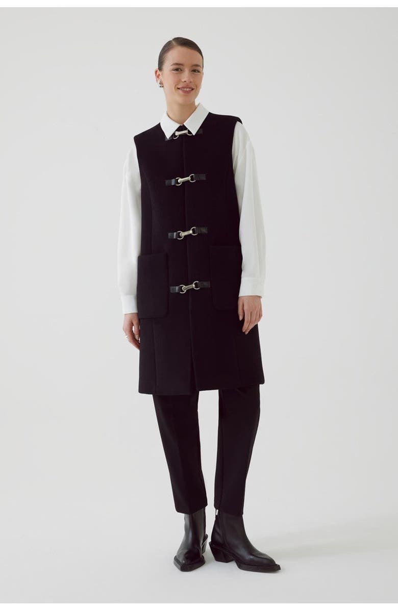 Exquise Amado Vest, Main, color, Black