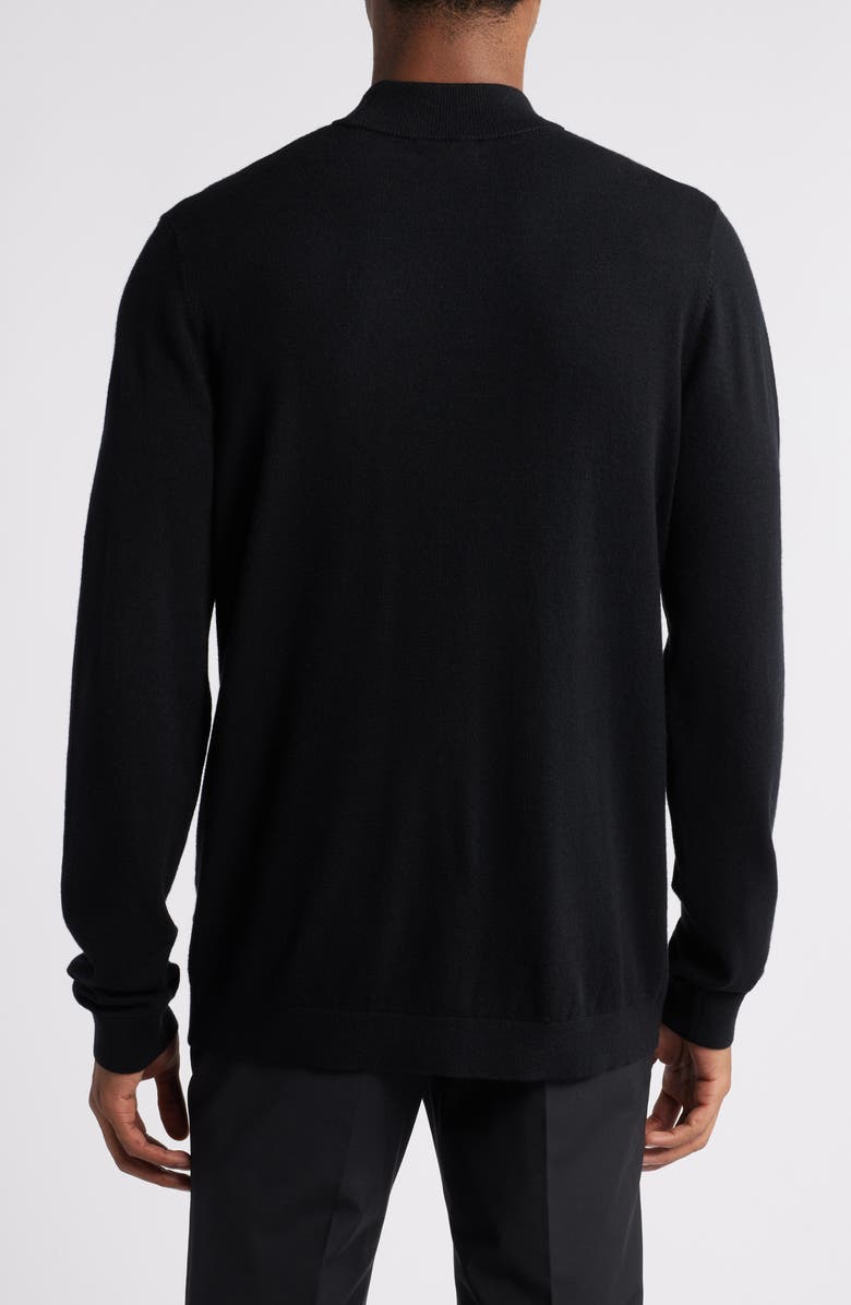 Open Edit Solid Mock Neck Sweater, Alternate, color,