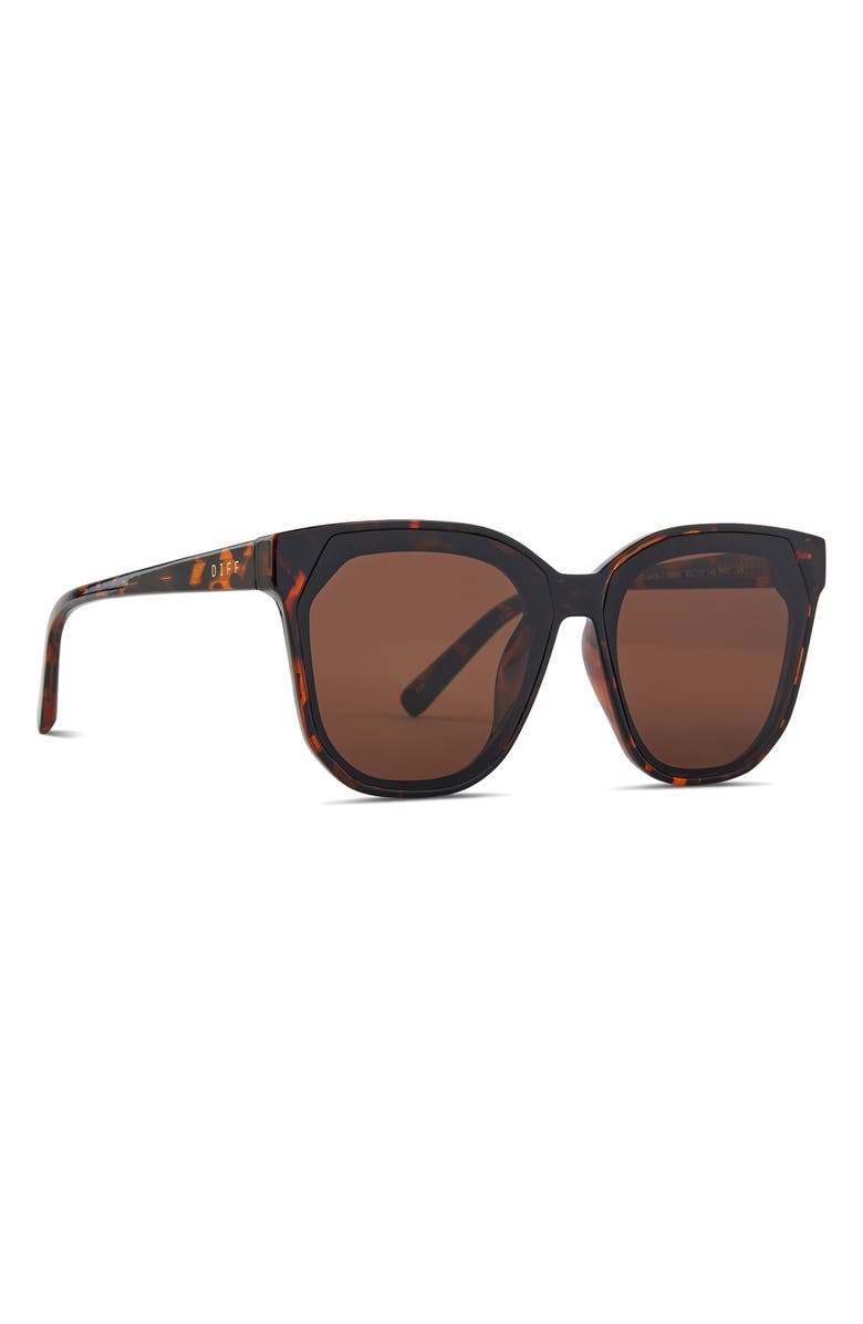 DIFF Sia 63mm Square Sunglasses, Alternate, color, 