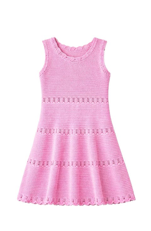 Crochet Flare Summer Dress
