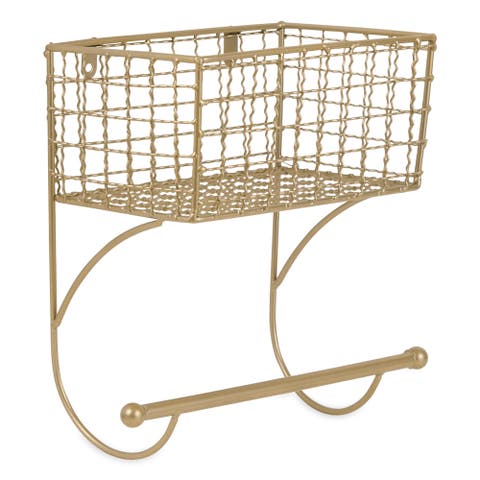 Farmhouse Metal Towel Rack