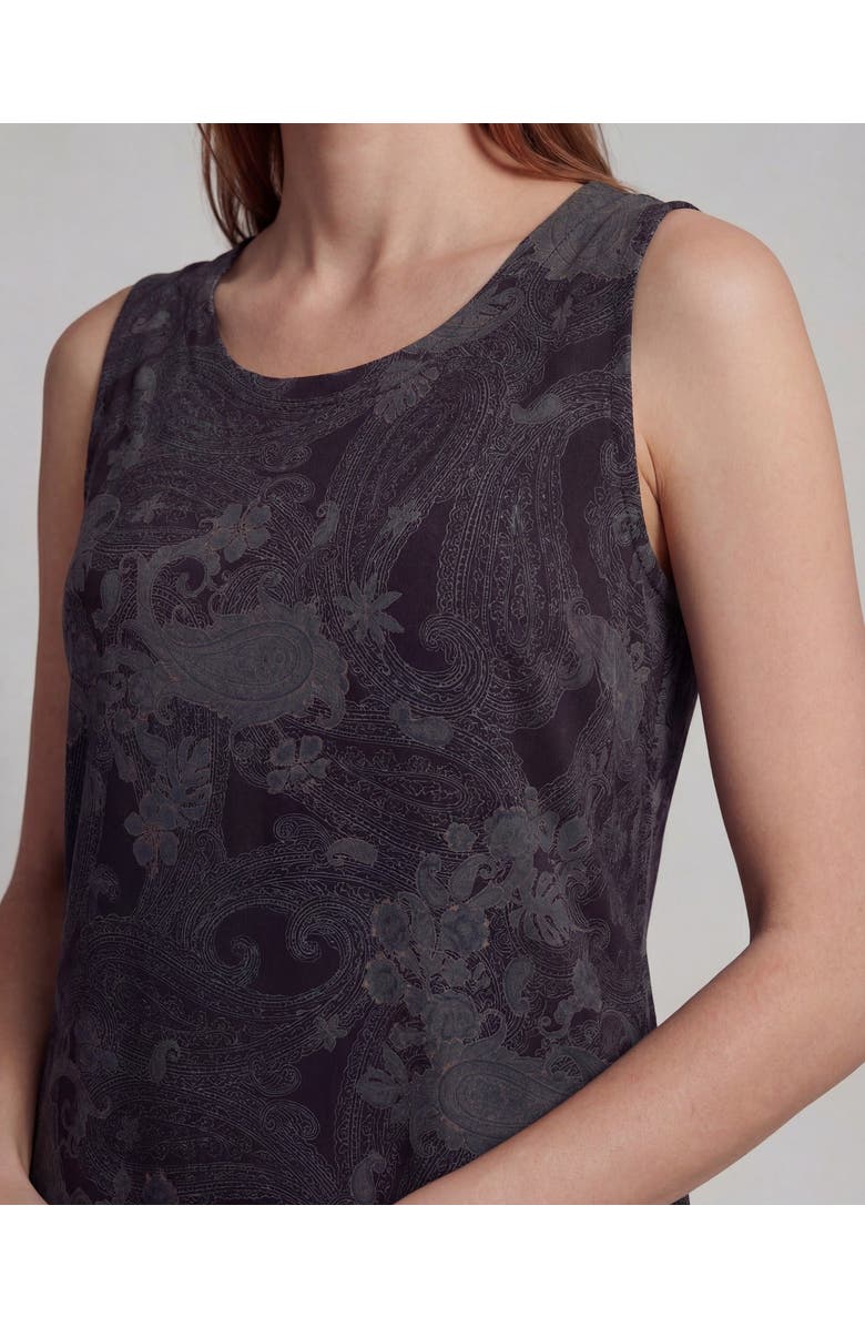 Lords of Harlech Paisley Explosion Womens Muscle Tank, Alternate, color, Paisley Explosion Black