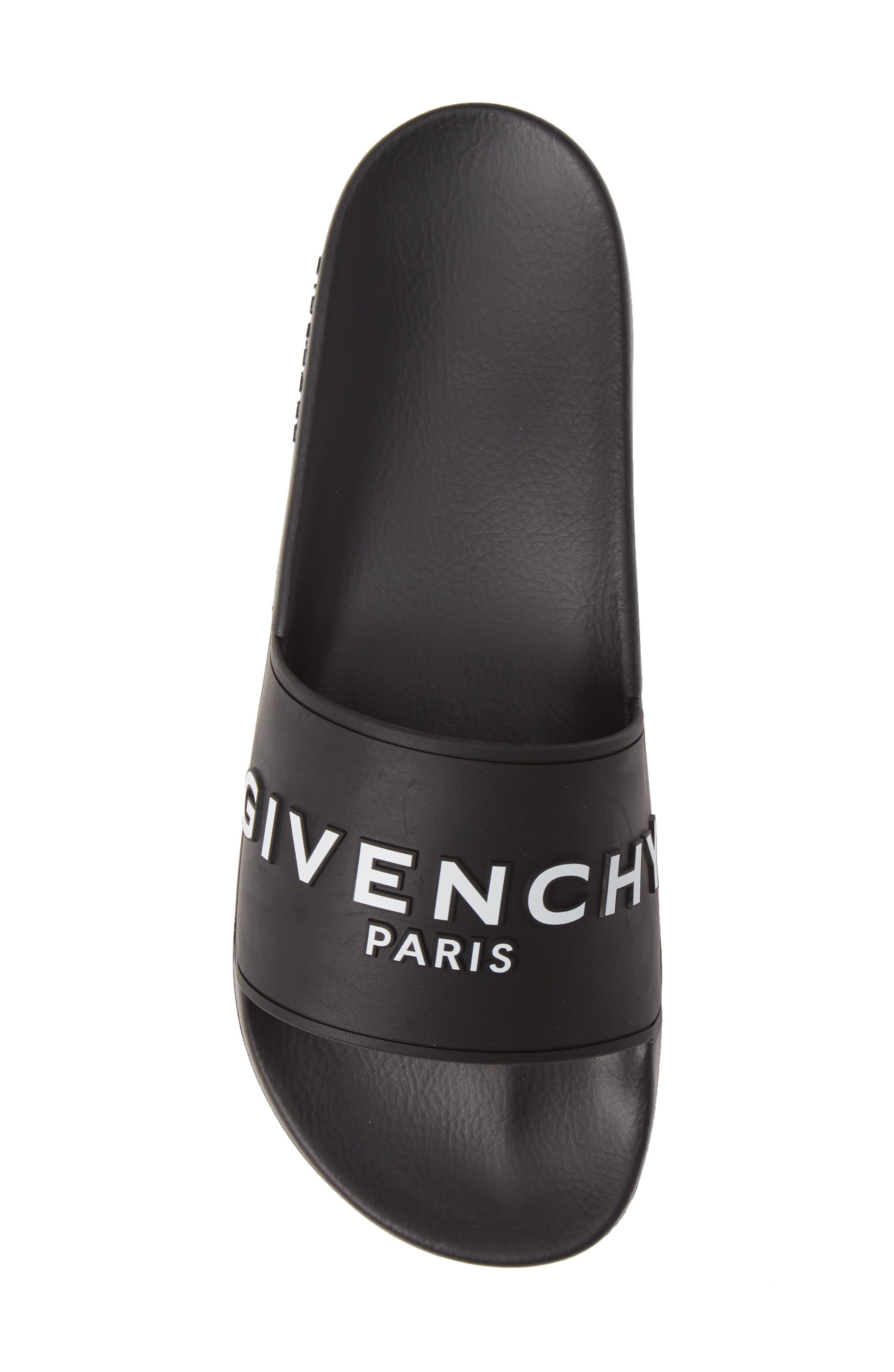 Slide Sandal, Alternate, color, BLACK/BLACK