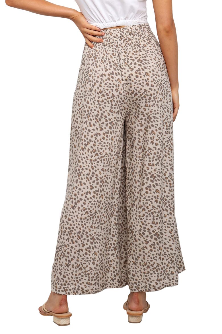Selby High Waist Wide Leg Pants, Alternate, color, BEIGE