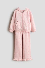 H&M 2-piece Printed Sweatshirt Set