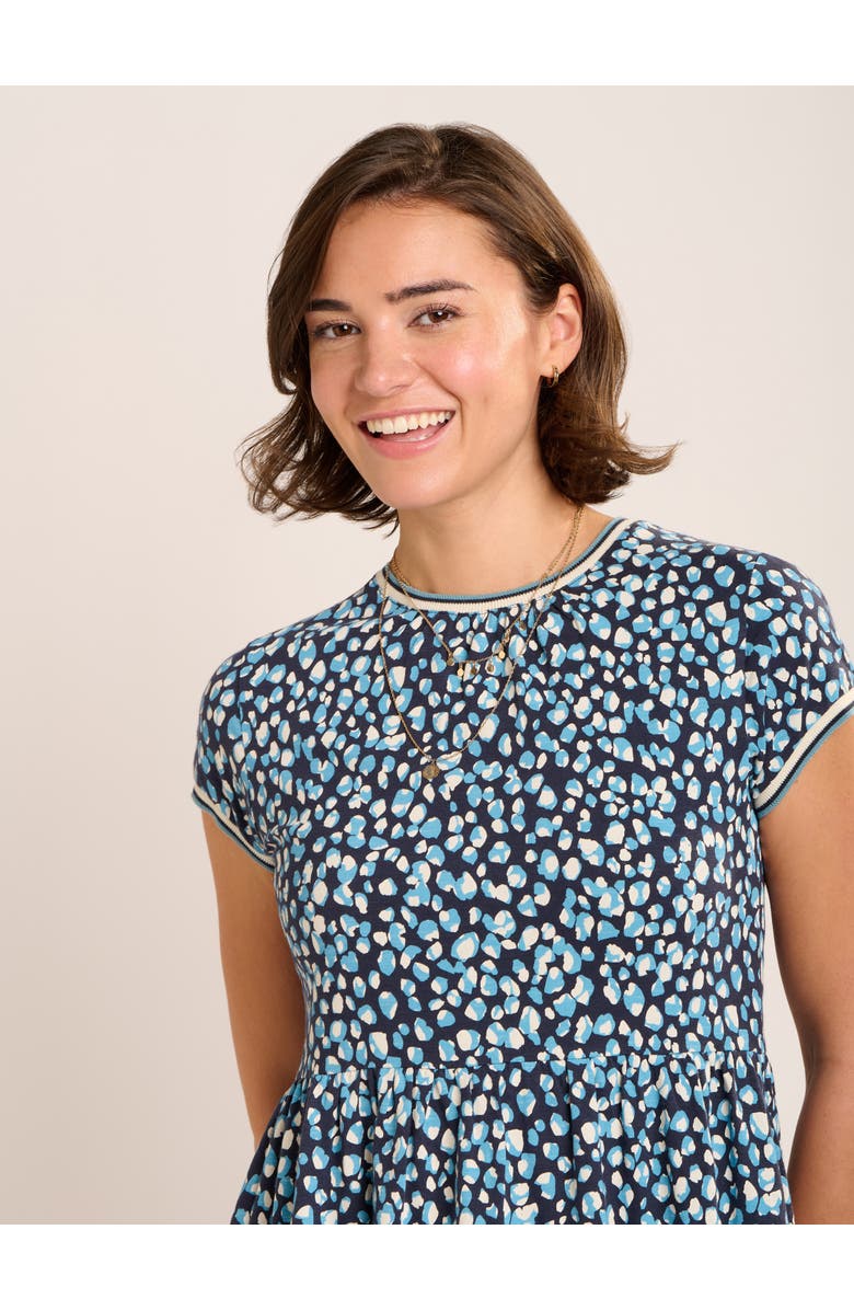 Brakeburn Alexia Midi Dress, Alternate, color, Navy