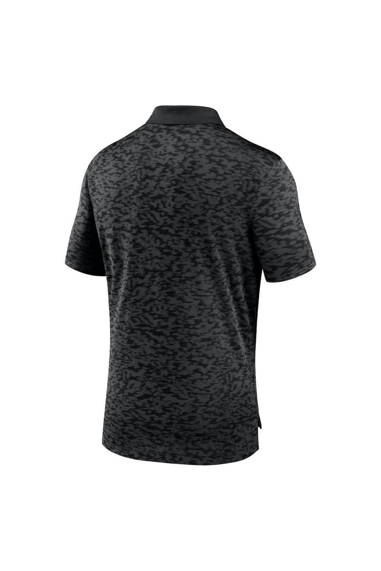 Men's Nike Black Indianapolis Colts Pique Fashion Performance Polo, Alternate, color, Black