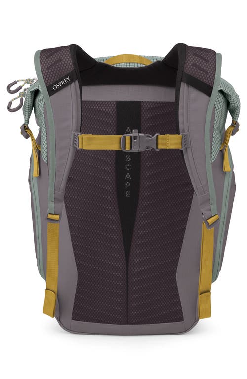 Osprey Transporter 22-liter Zinch Backpack In Frosty Mint/soundwave Grey