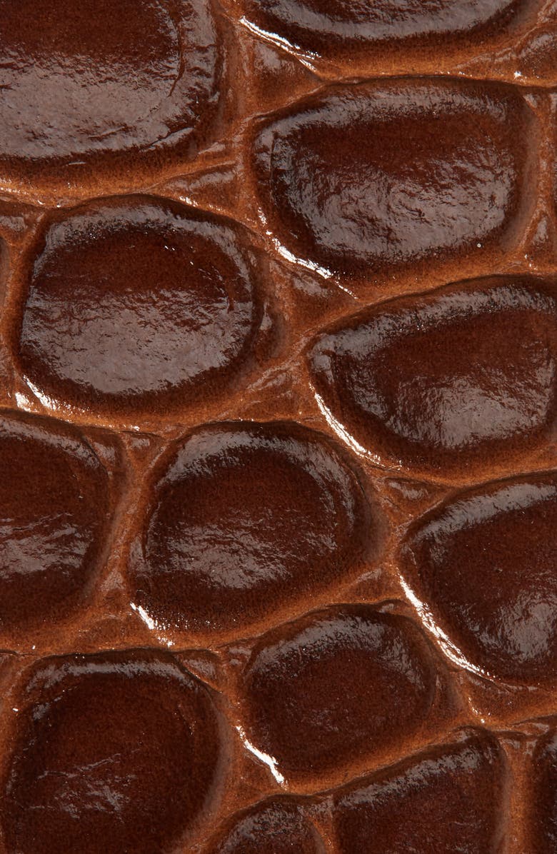 Veronica Beard Elsy Embossed Leather Belt, Alternate, color, 