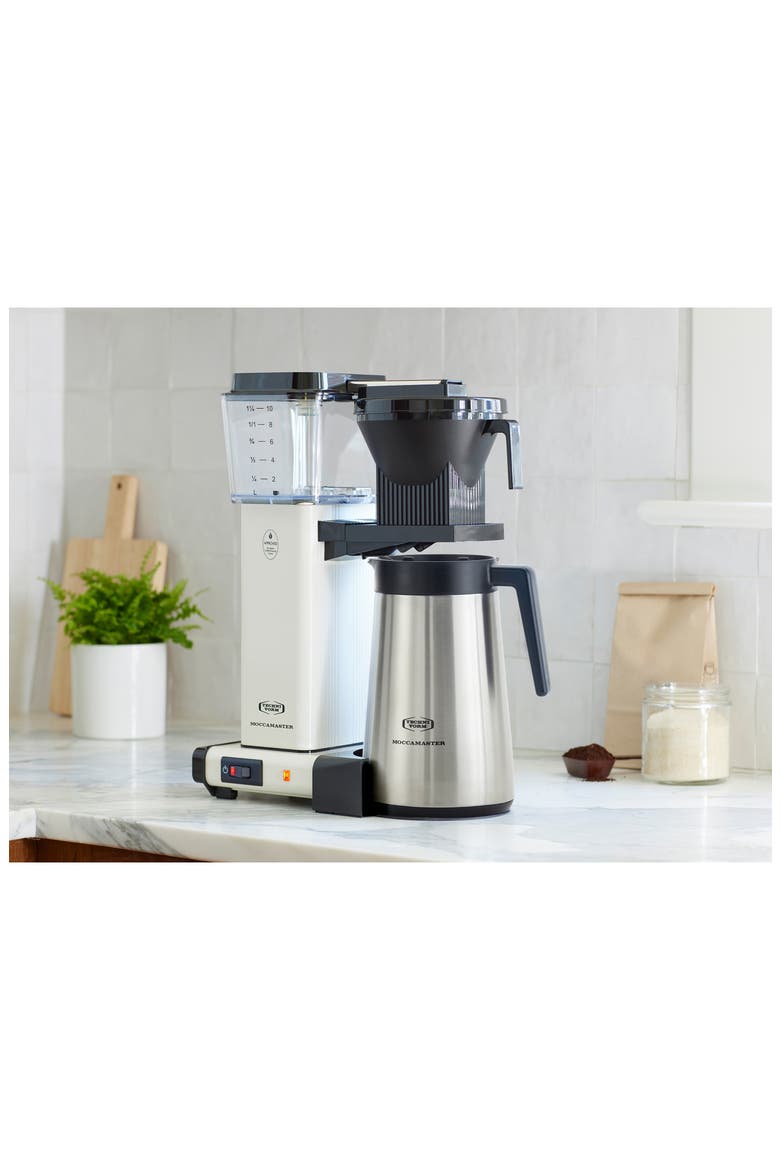 KBGT Thermal Coffee Brewer, Alternate, color, OFF WHITE