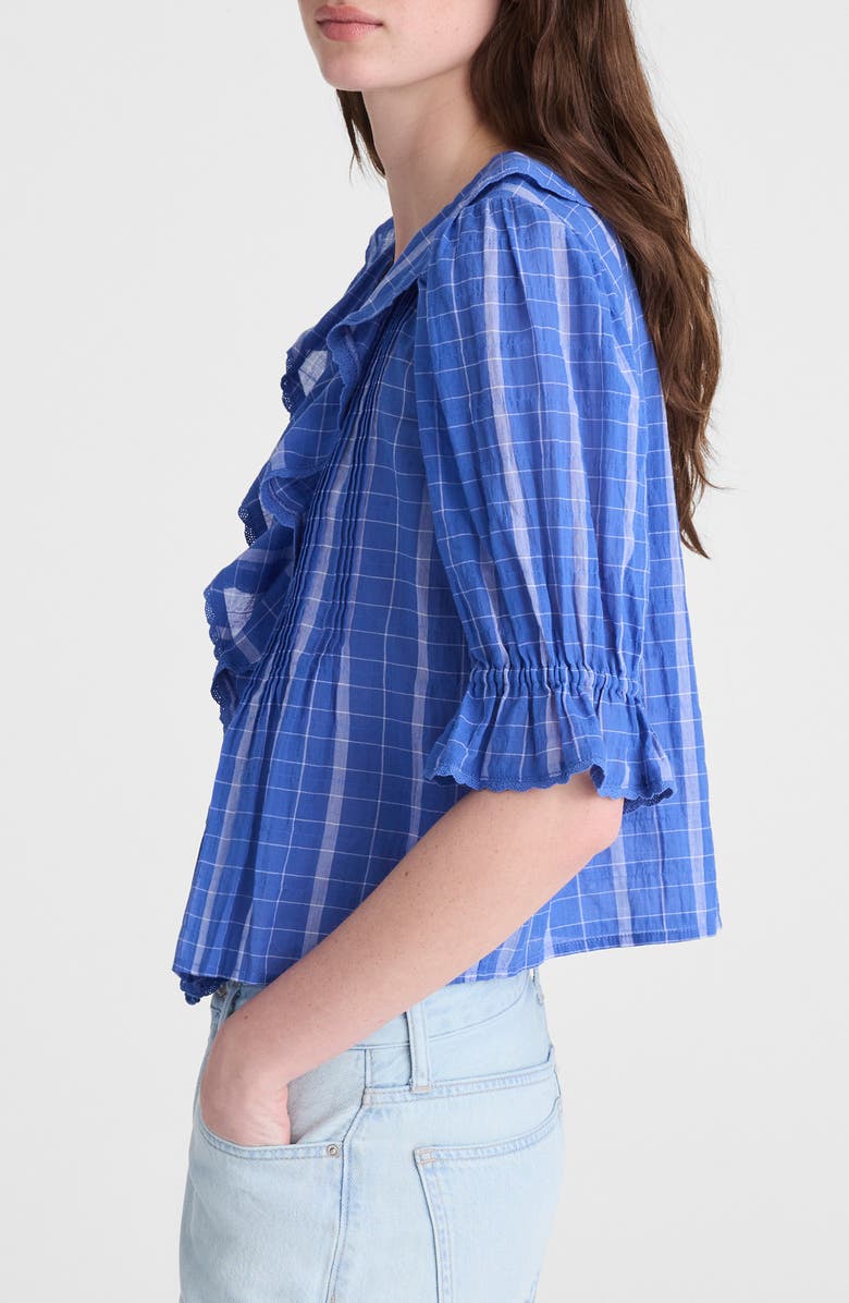 Madewell The Blaire Top, Alternate, color, Retro Blue