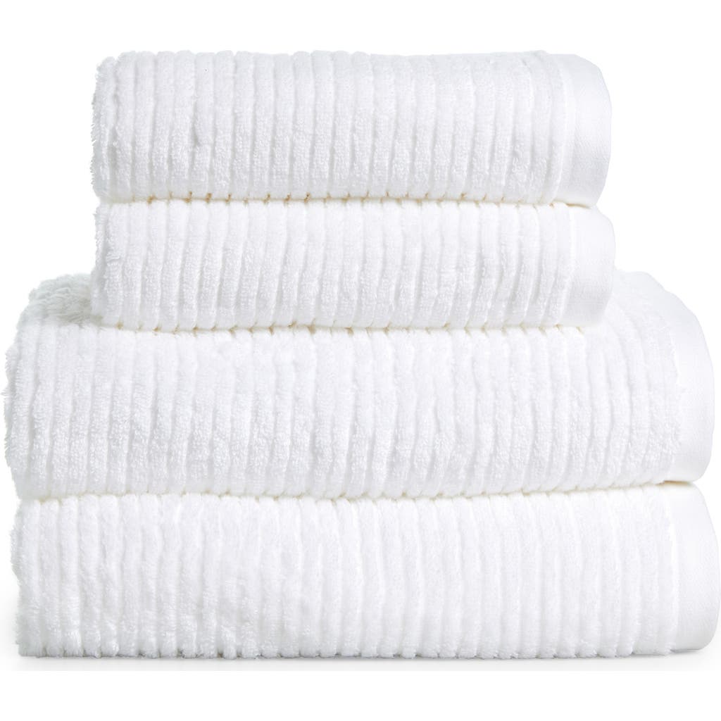 Nordstrom 4-piece Cotton & Modal Blend Towel Set