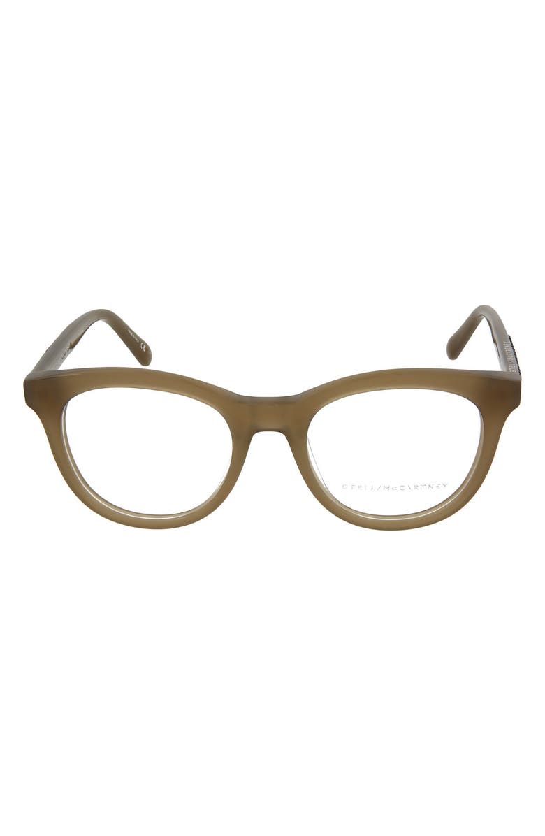 Stella McCartney 50mm Round/Oval Optical Frames, Main, color,