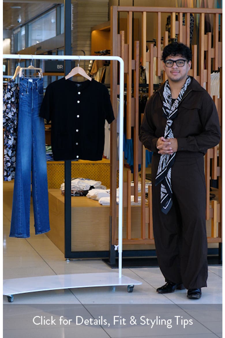 Aisley Short Sleeve Cotton & Cashmere Cardigan video