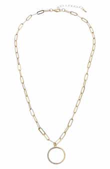 Juvell Circular Pendant Necklace