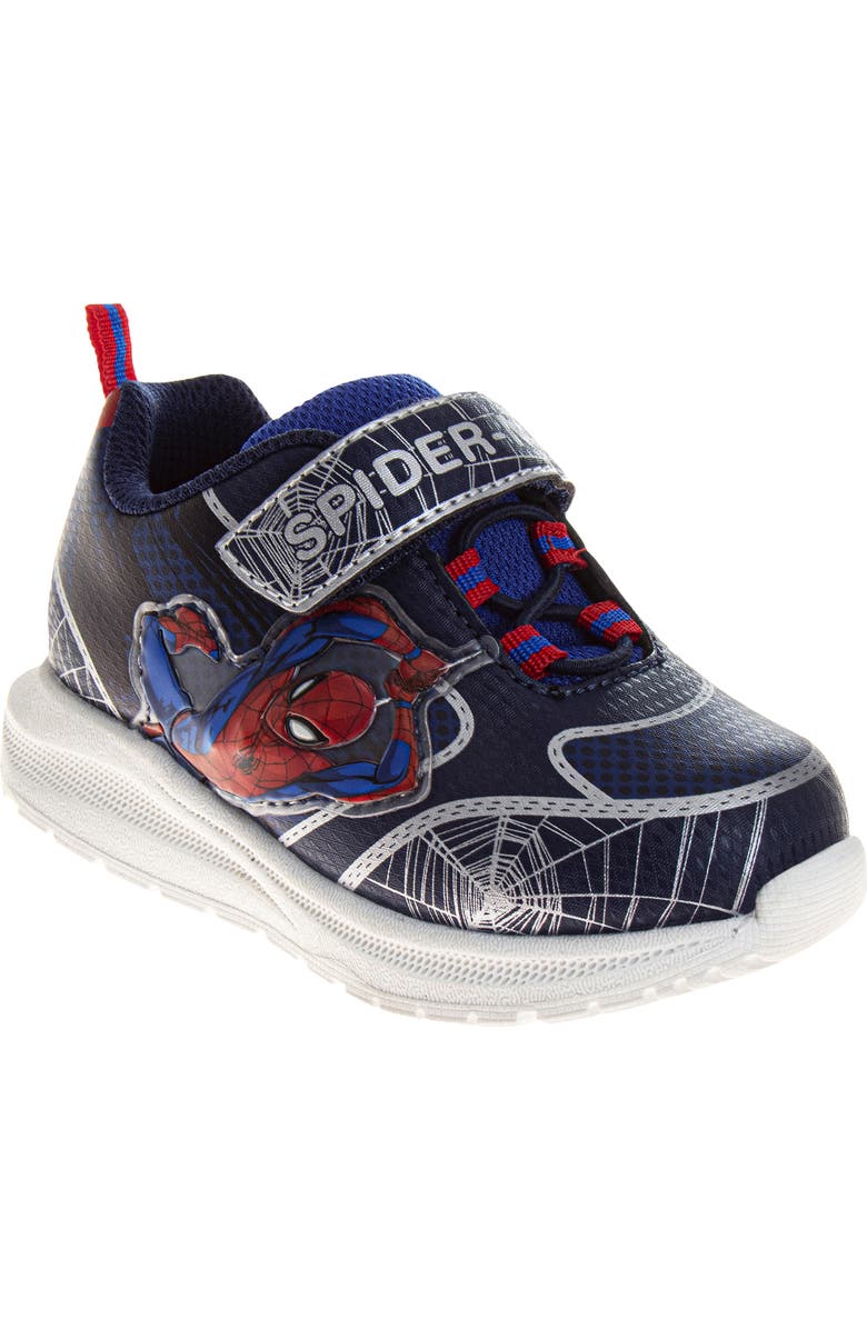 JOSMO Kids' Marvel Spider-Man Sneaker, Main, color, Navy/Blue